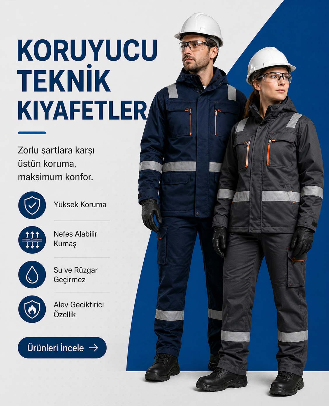 Koruyucu Teknik Kıyafetler